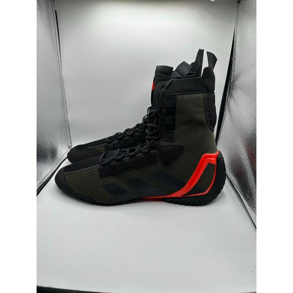 Adidas Speedex 23 “Carbon Solar Red” Boxing Boots size 11.5 men’s main image 5